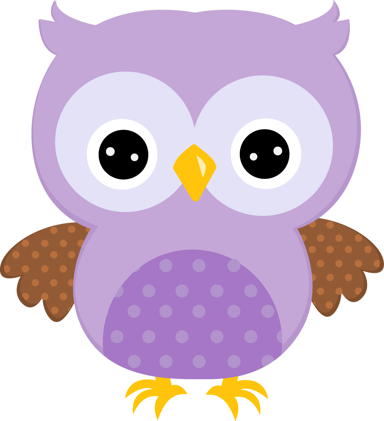 Nursery clipart owl. De b hos colores