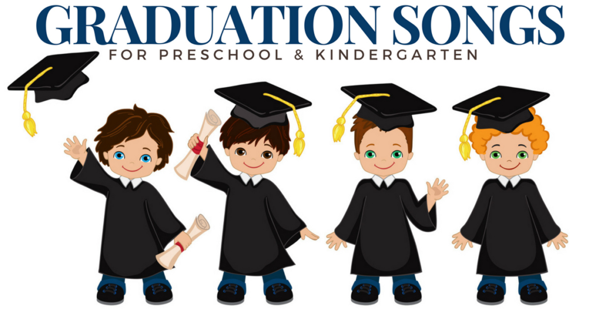 Nursery clipart preschool graduation. Songs for kindergarten 