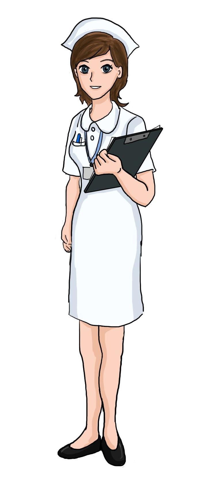 nursing clipart dress
