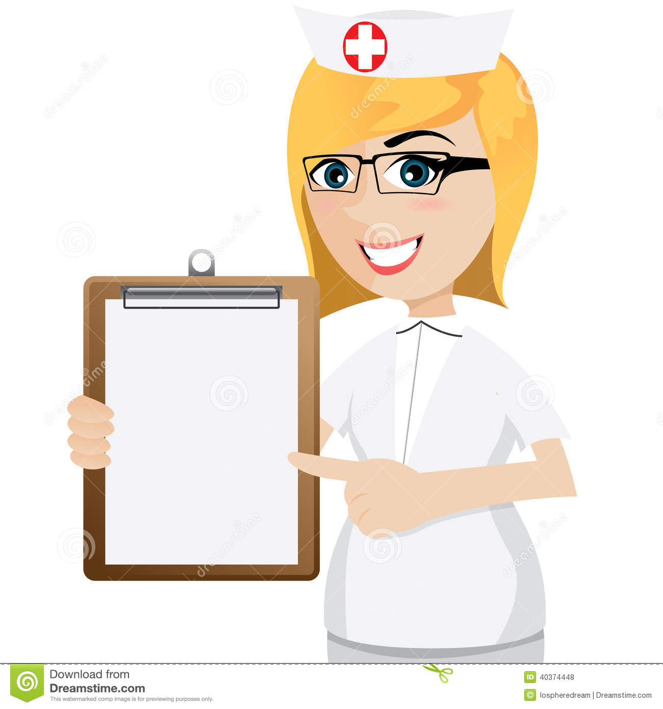 nursing clipart nurse manager