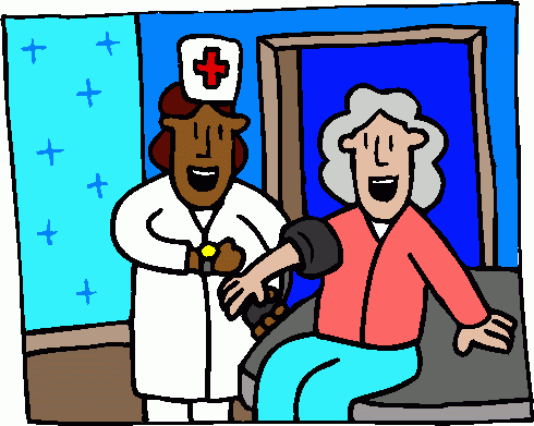 nursing clipart nurse patient