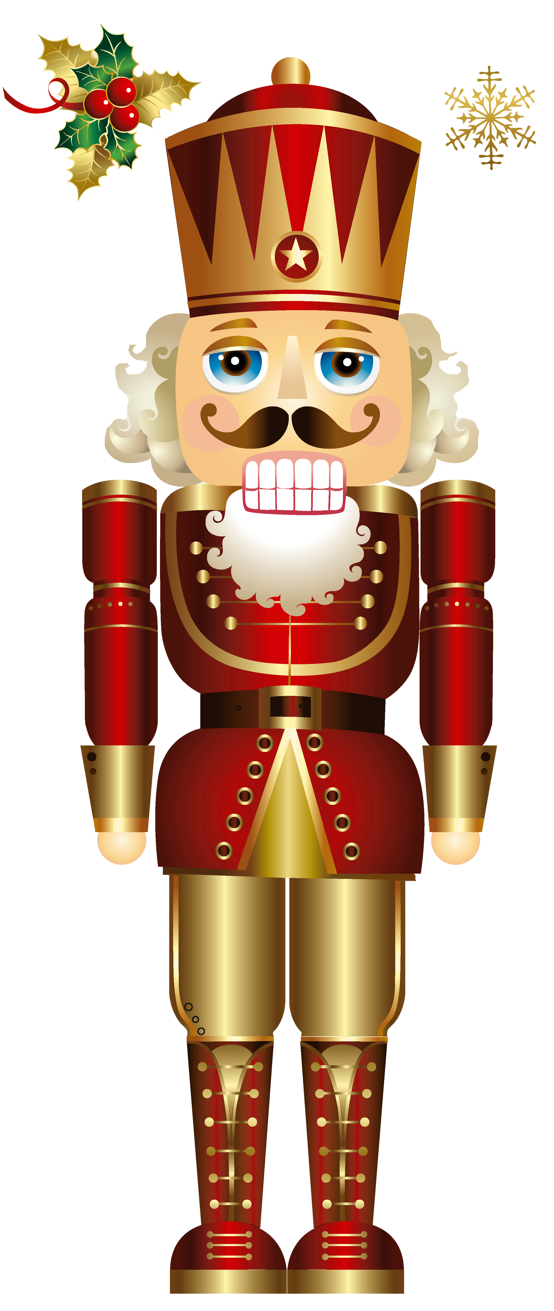 King clipart christmas. Free nutcracker adult coloring