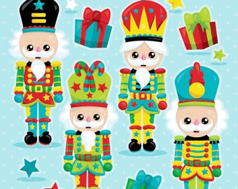 Nutcracker clipart cartoon. Etsy 