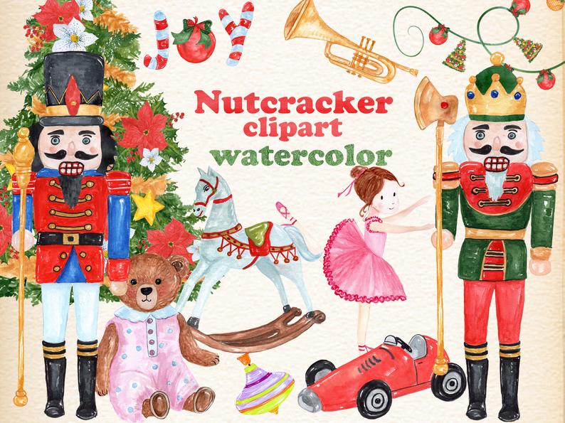 nutcracker clipart christmas