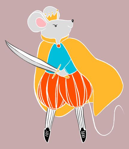 nutcracker clipart mouse king