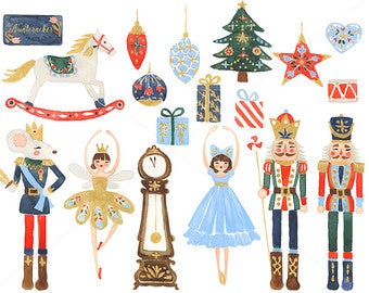 Nutcracker clipart nutcracker character. Etsy 