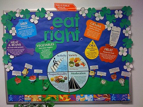 nutrition clipart board display layout