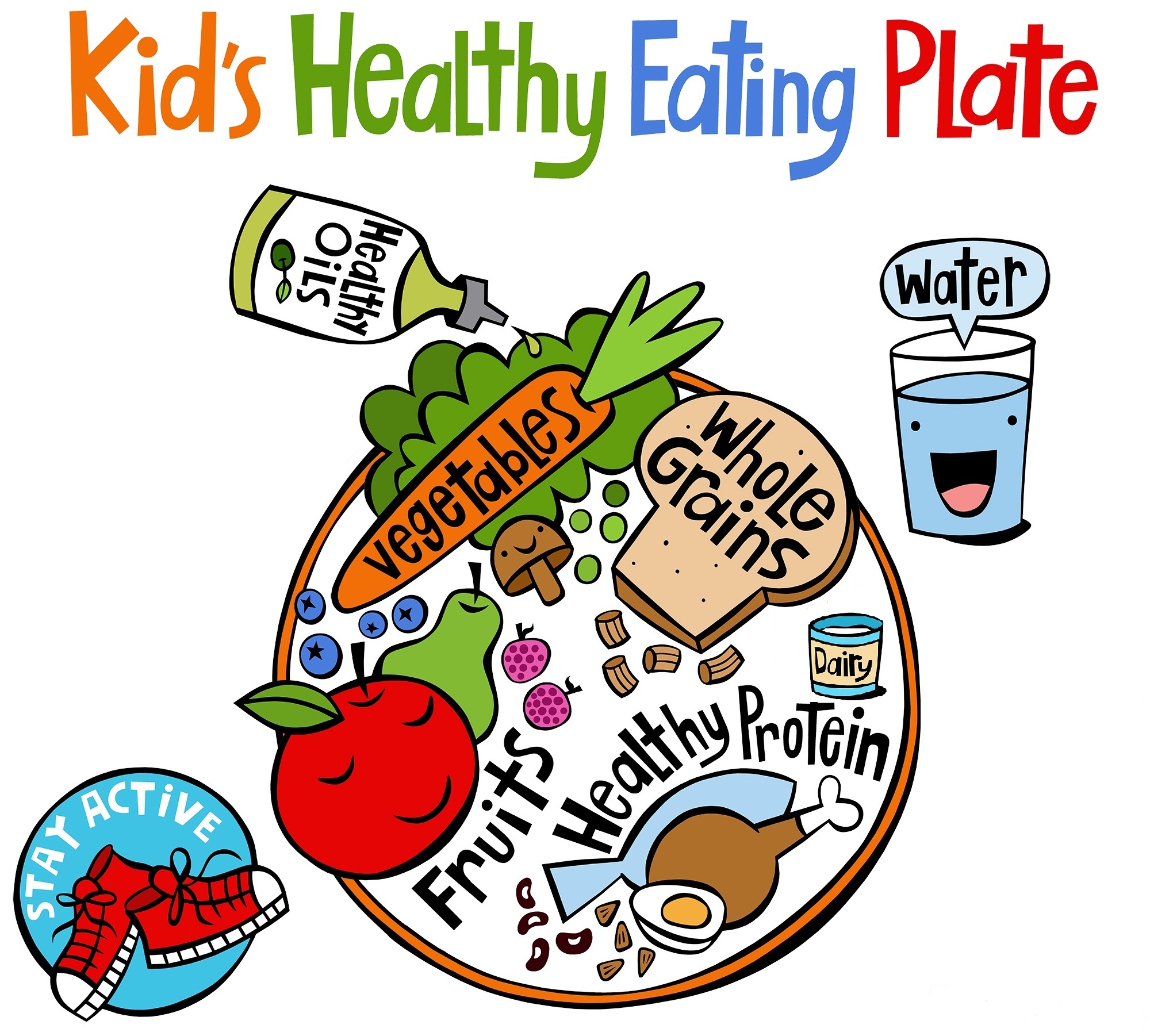Is good for health. Nutrition clipart important