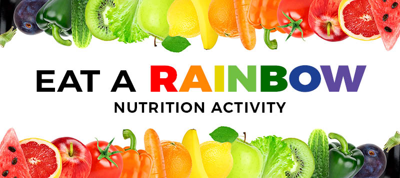 nutrition clipart rainbow