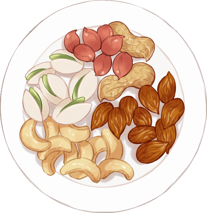 nuts clipart assorted nut