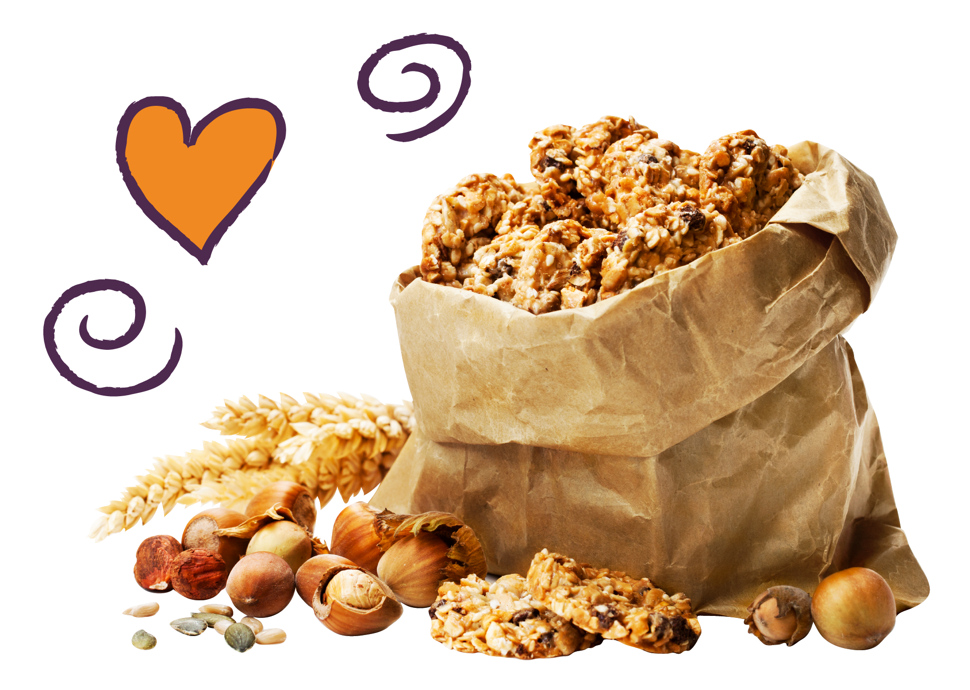 nuts clipart breakfast snack