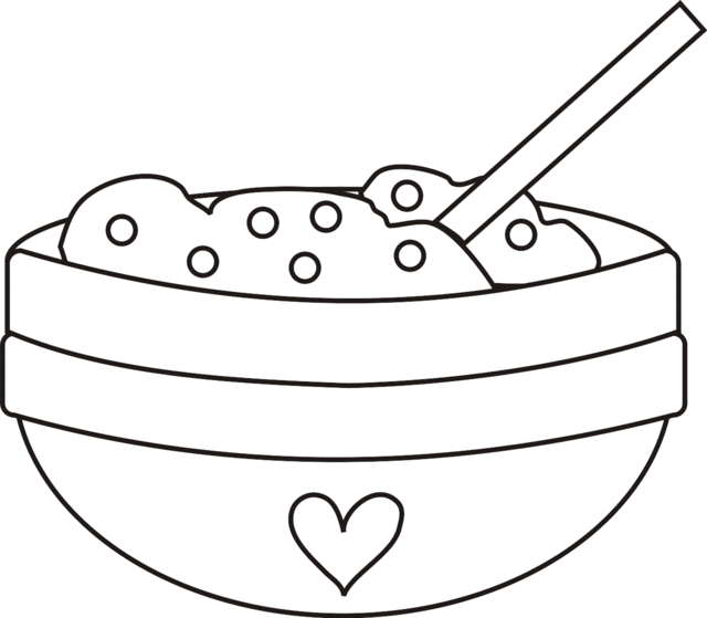 Oatmeal clipart mix bowl, Oatmeal mix bowl Transparent FREE for