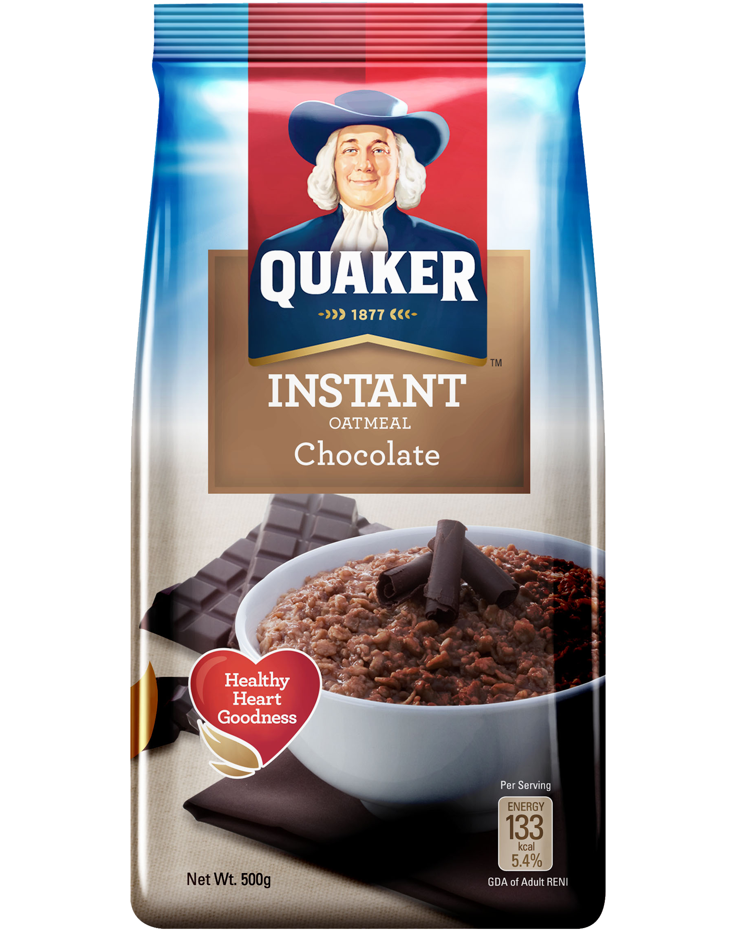 About quaker instant chocolate. Oatmeal clipart porridge