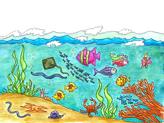 Clipart ocean clip art. Free cliparts download 