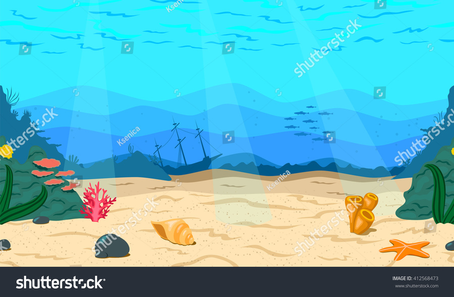 ocean clipart ocean bed