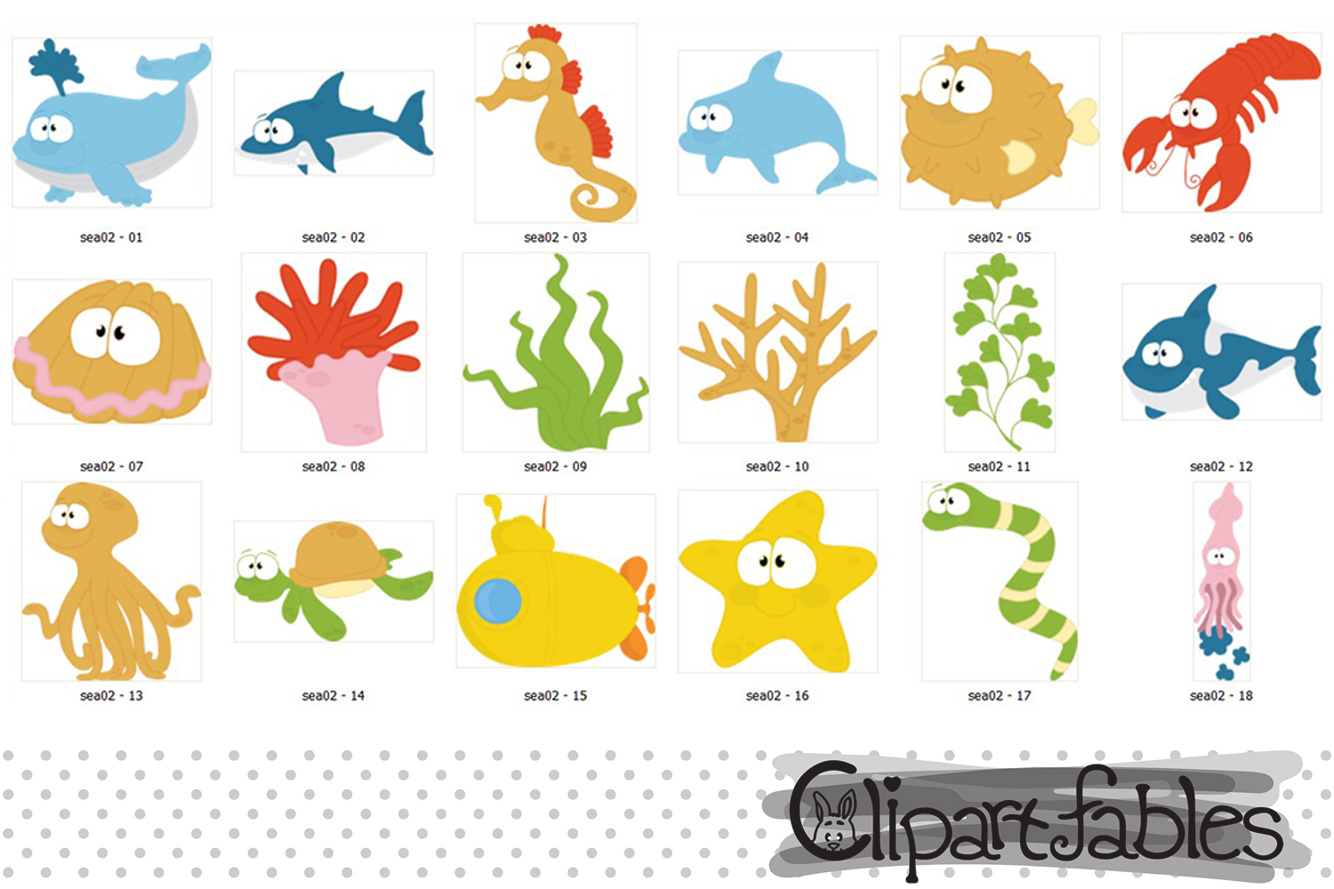 ocean clipart sea animal