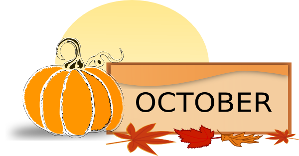 Clip art at clker. October clipart