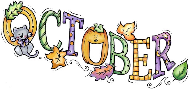 October clipart. Free clip art pictures