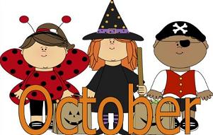 October clipart. Free