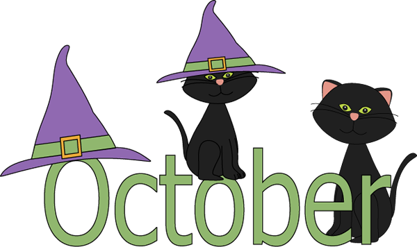 october clipart august month