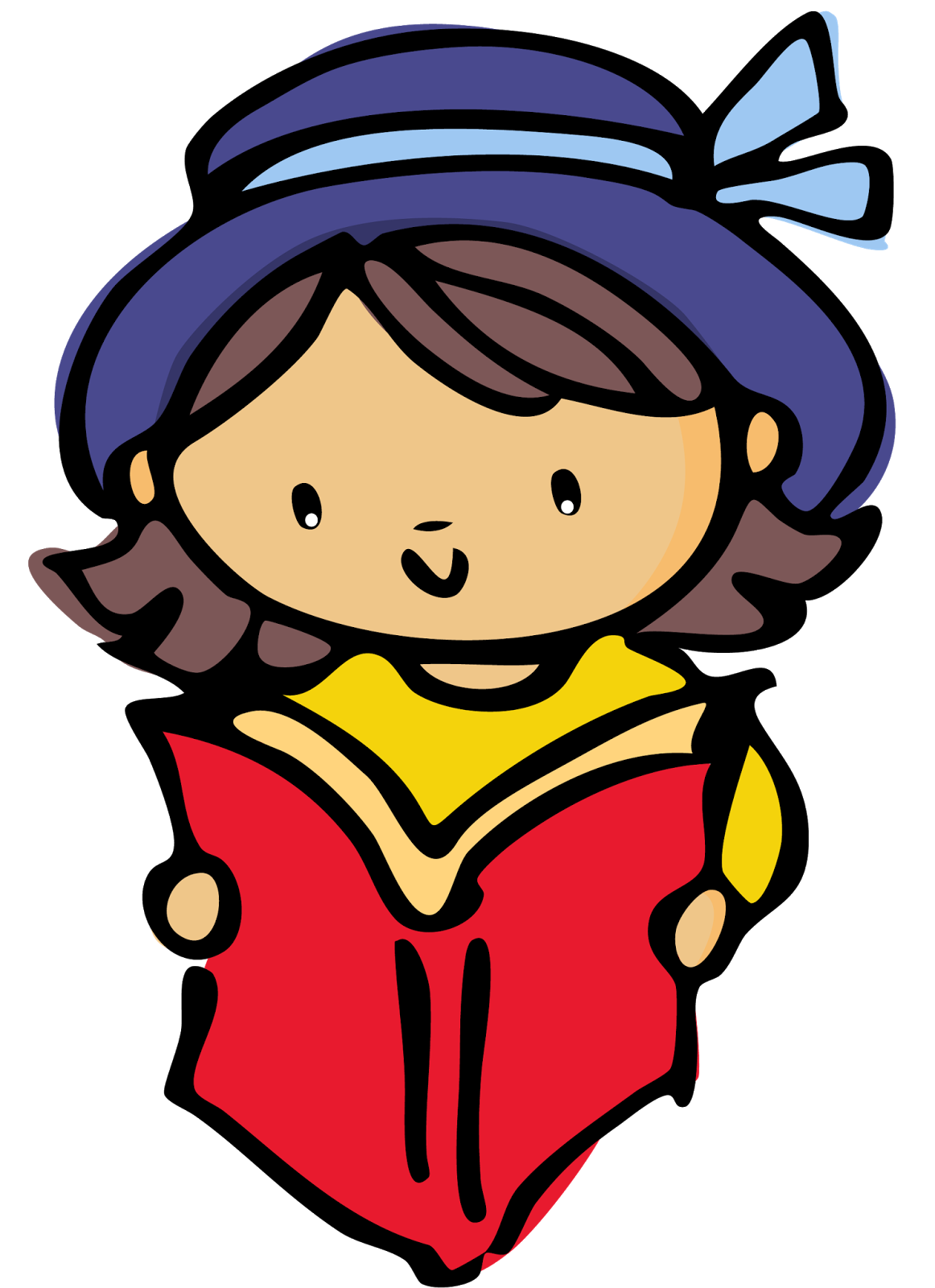 october clipart book character day