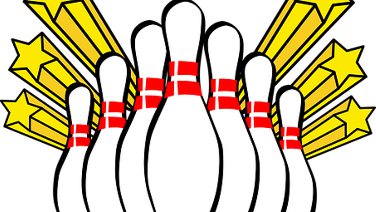 october clipart bowling