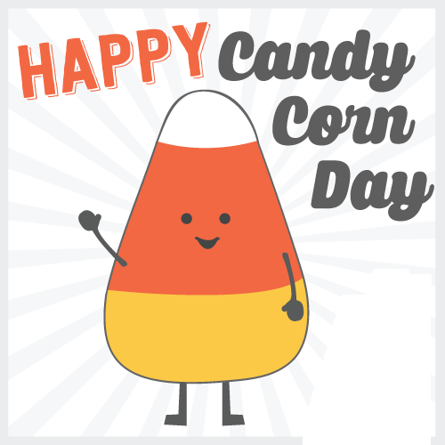 October clipart candy. Happy corn day 