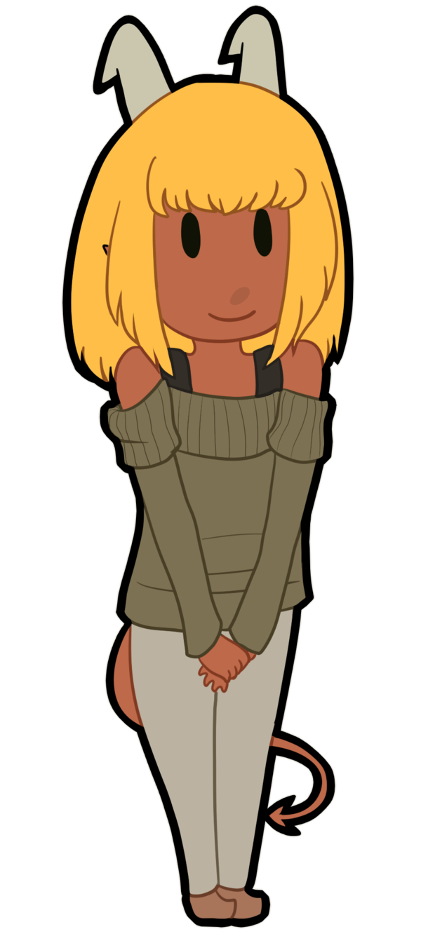 october clipart character