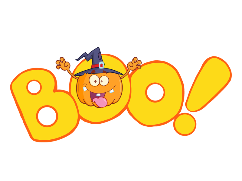 october clipart halloween boo