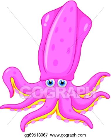 octopus clipart cute