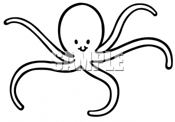 octopus clipart easy