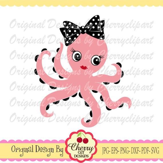 octopus clipart girl octopus