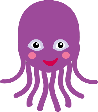 octopus clipart head