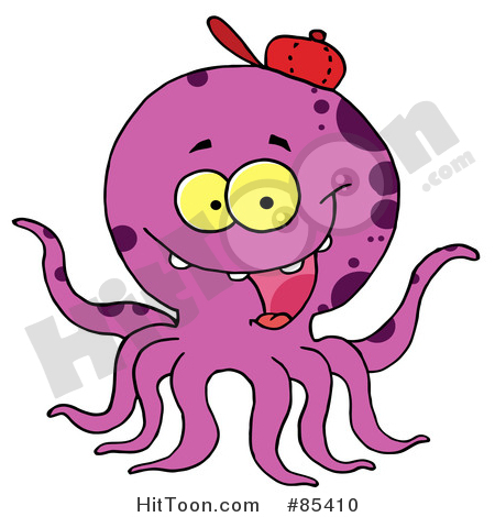 octopus clipart toon