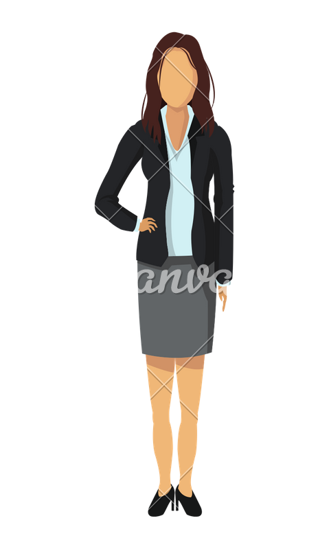 office clipart businesswoman