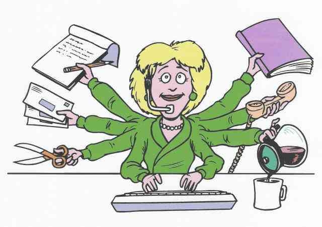 Medical clip art library. Office clipart office assistant