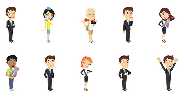 office clipart people