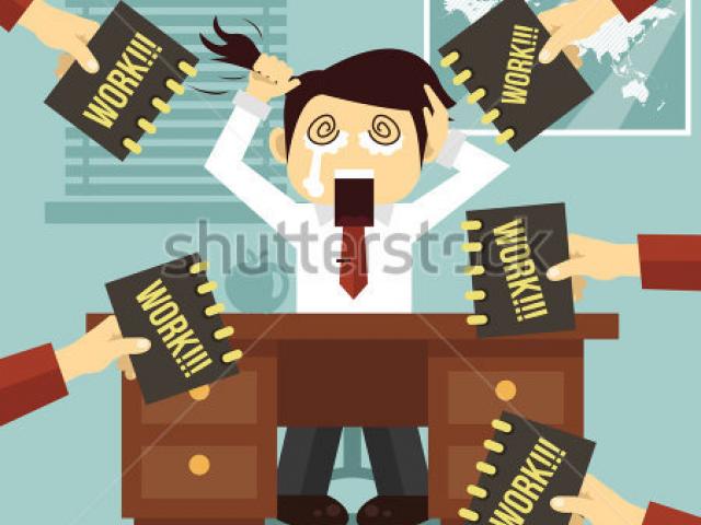 Office clipart workload. Free style professional download