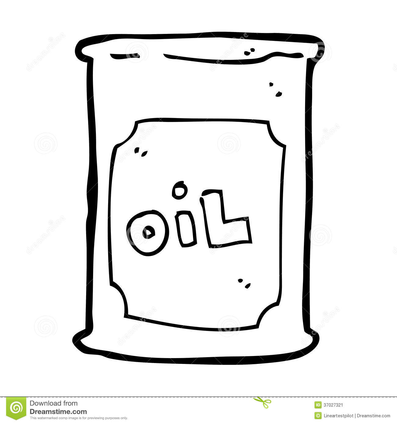oil clipart black and white