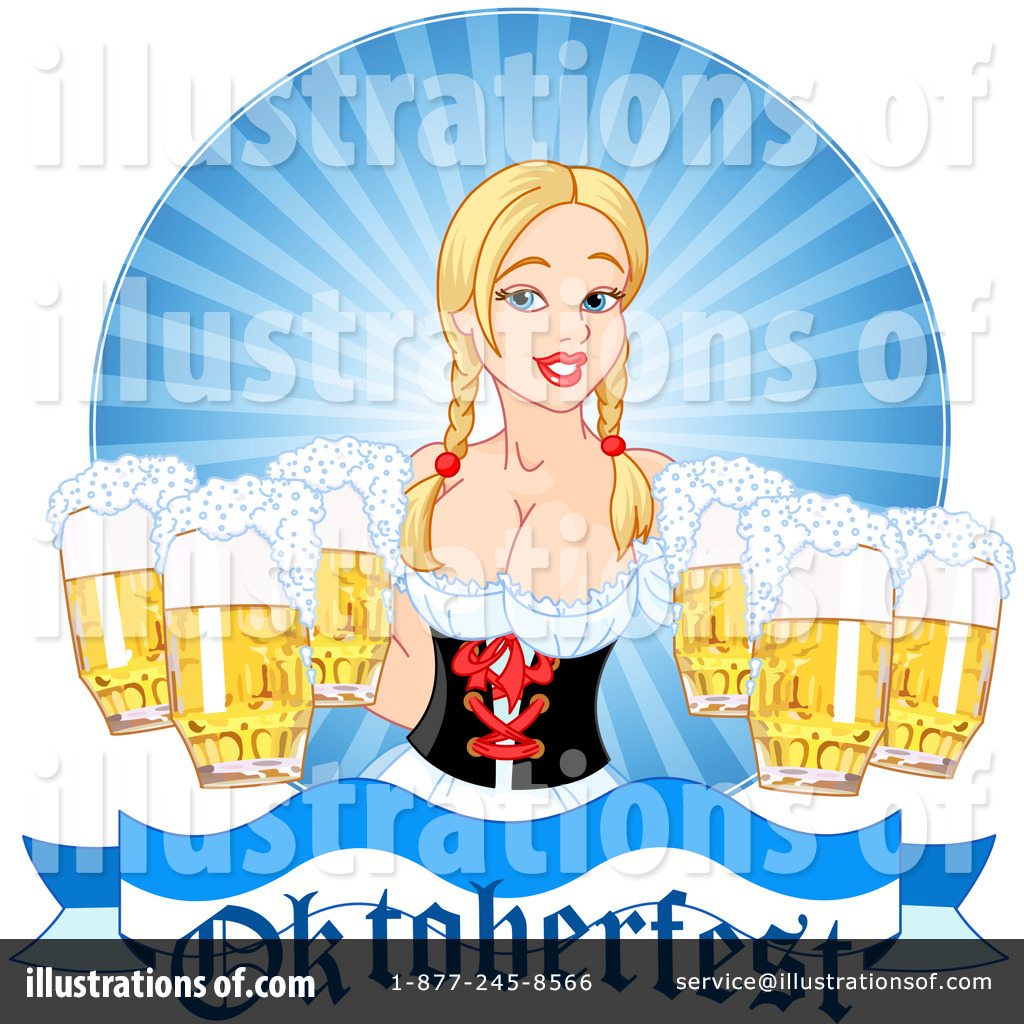 Illustration by pushkin royaltyfree. Oktoberfest clipart