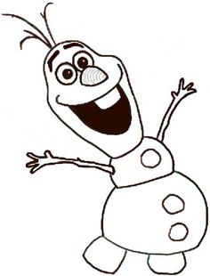 Free cliparts download clip. Olaf clipart black and white