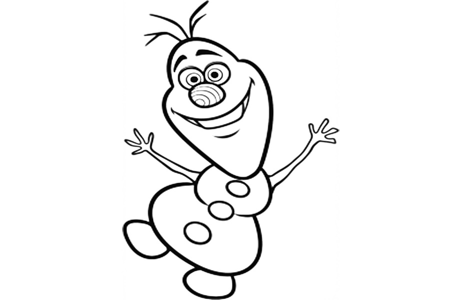 Olaf clipart easy, Olaf easy Transparent FREE for download on ...