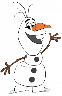 olaf clipart hair