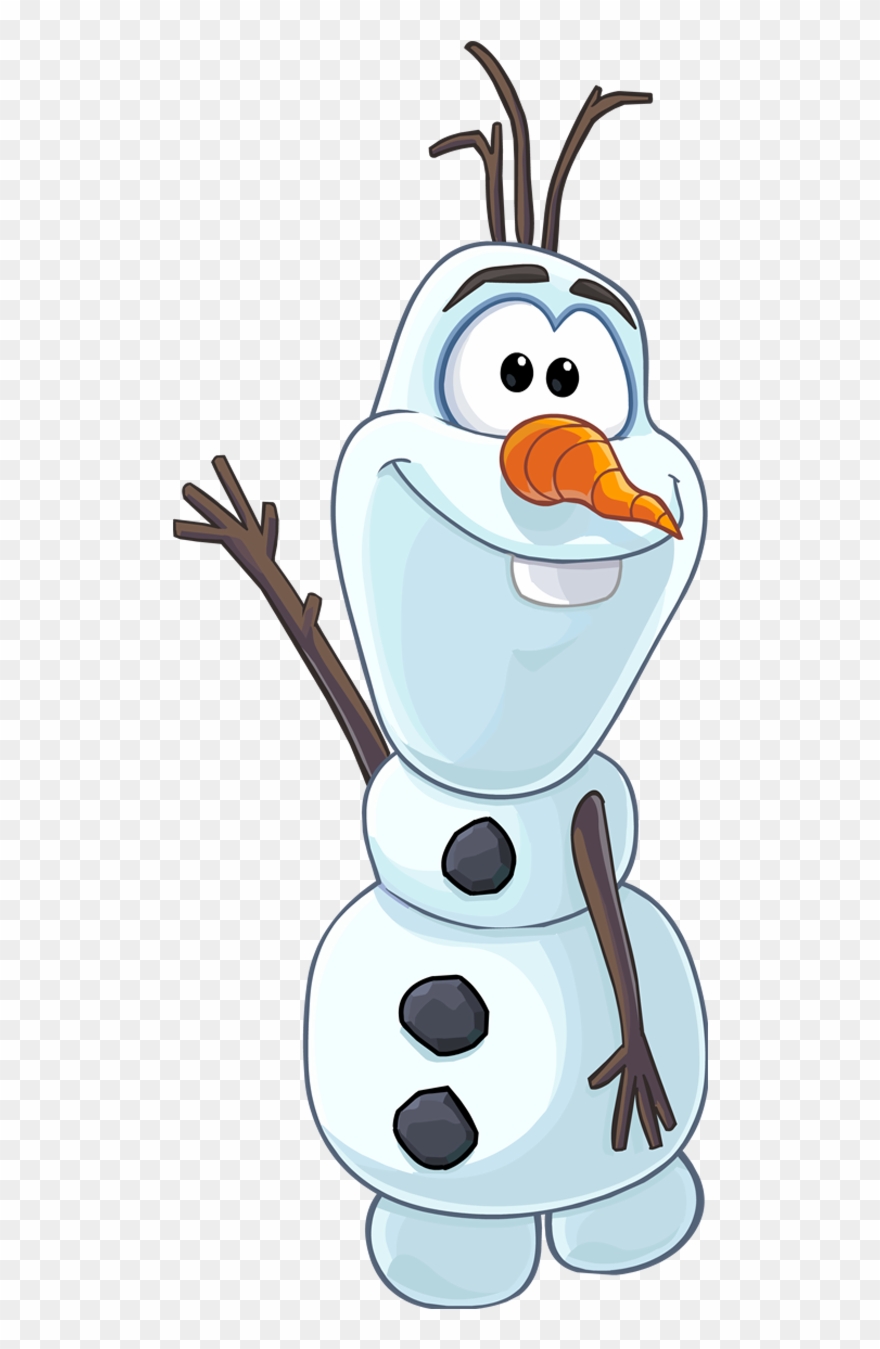 olaf clipart simple