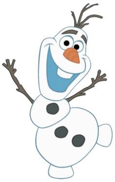 olaf clipart small snowman