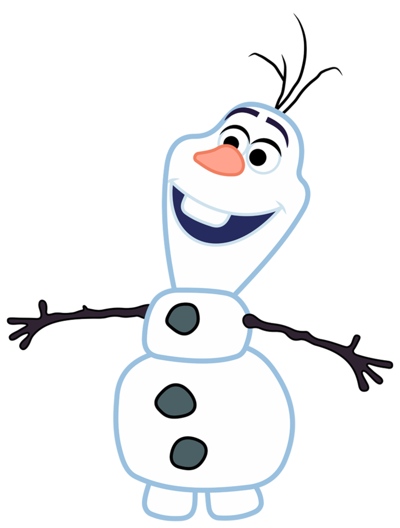 olaf clipart snow man