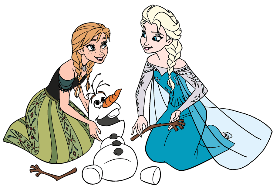 olaf clipart standee