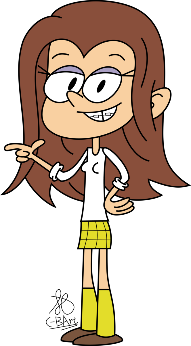 Luan loud years by. Old clipart old girl