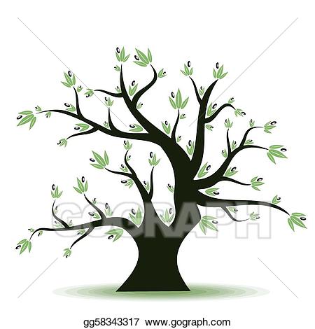 olive clipart abstract