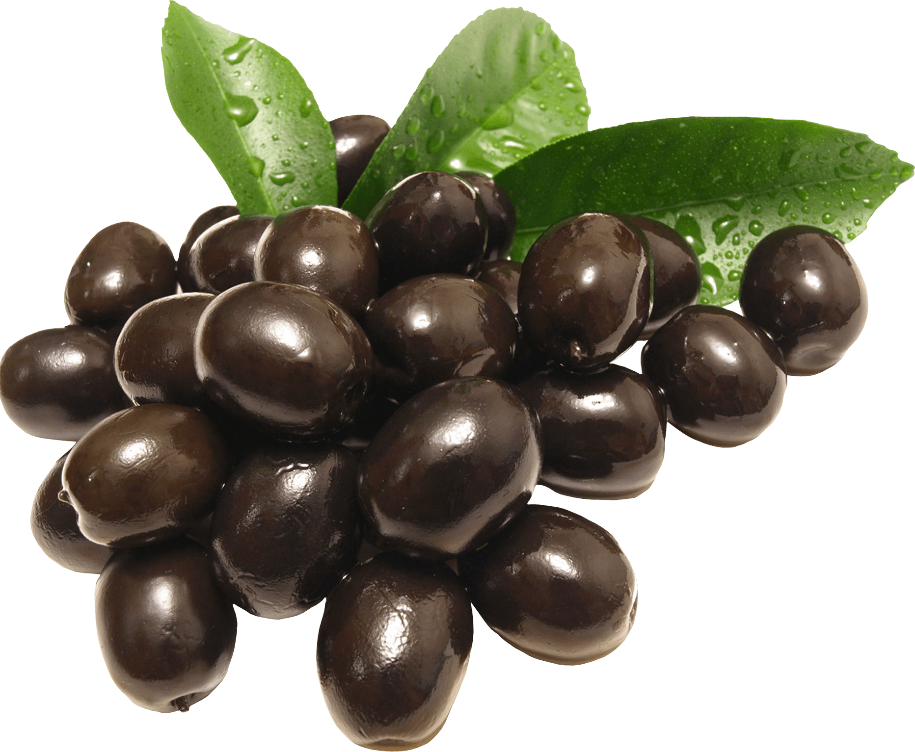 Black olives group png. Olive clipart transparent